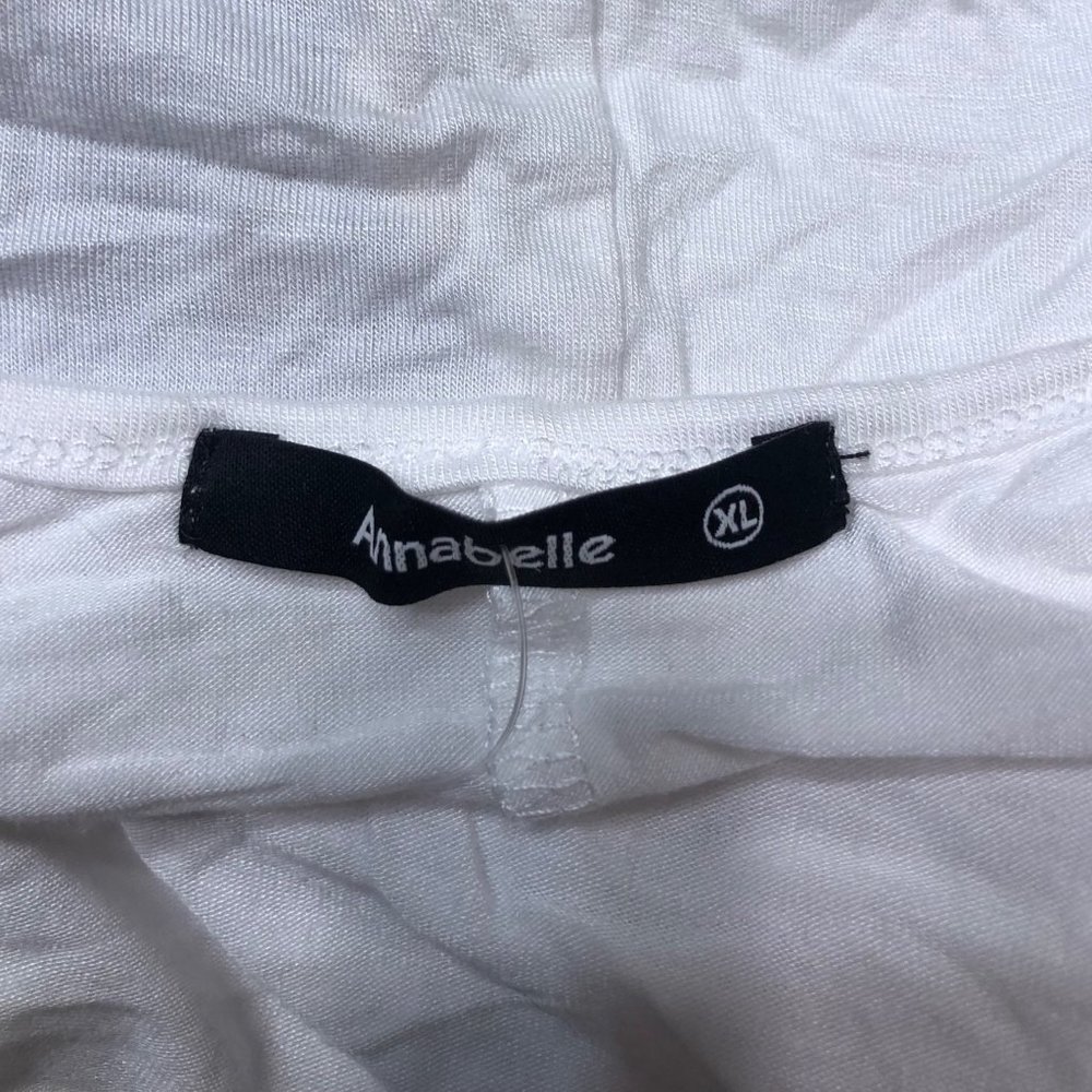 Annabelle White Scoop Neck with strap across back  6017  NWT Boutique - Picture 5 of 5